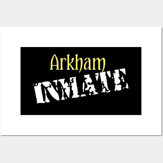 Arkham Inmate Wall Art by Psychosis Media